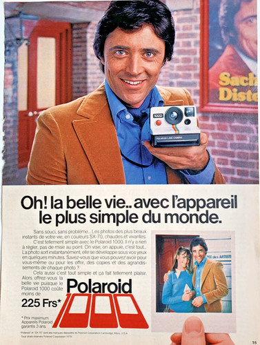 Pubblicità polaroid land - pubblicità,
